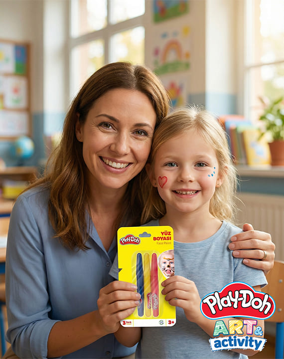 Play-Doh sosyal medya tasarımı - Grafikcem Creative Studio